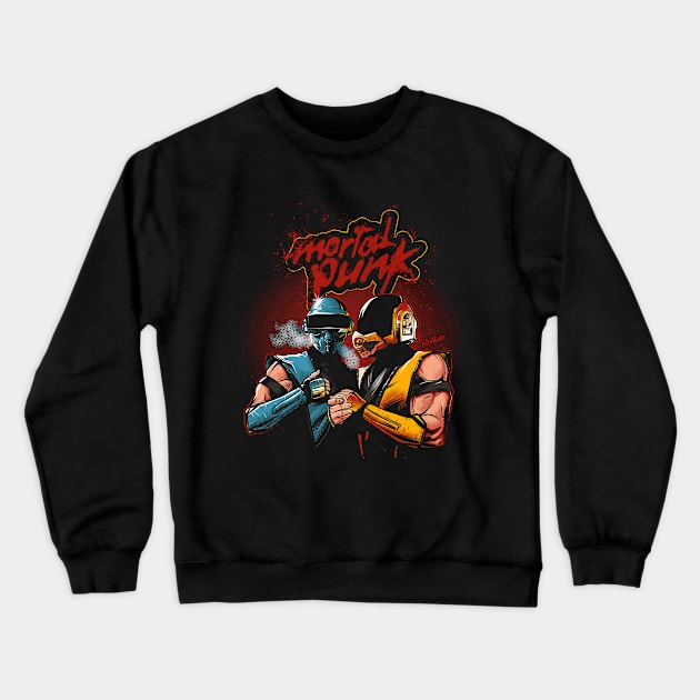 Mortal Punk Crewneck Sweatshirt by RedBug01